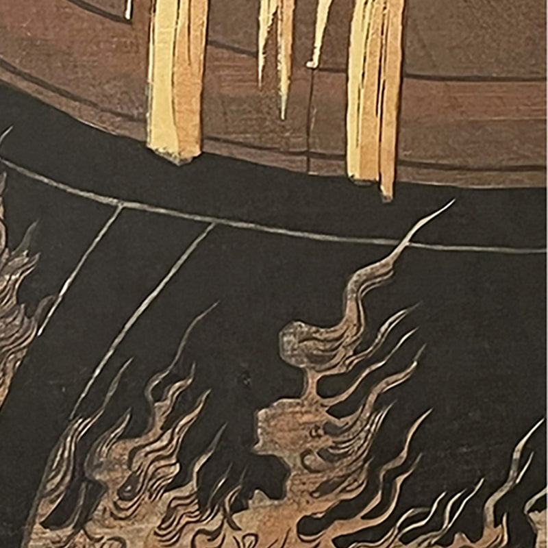 BOILED ALIVE – Ishikawa Goemon’s Legendary Final Moment – 三代歌川豊国 Utagawa Kunisada (1786–1865)