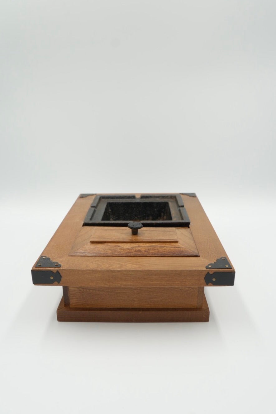 Antique Japanese Tabako-bon Tobacco Tray Set - Meiji to Taisho Period, circa 1890-1920