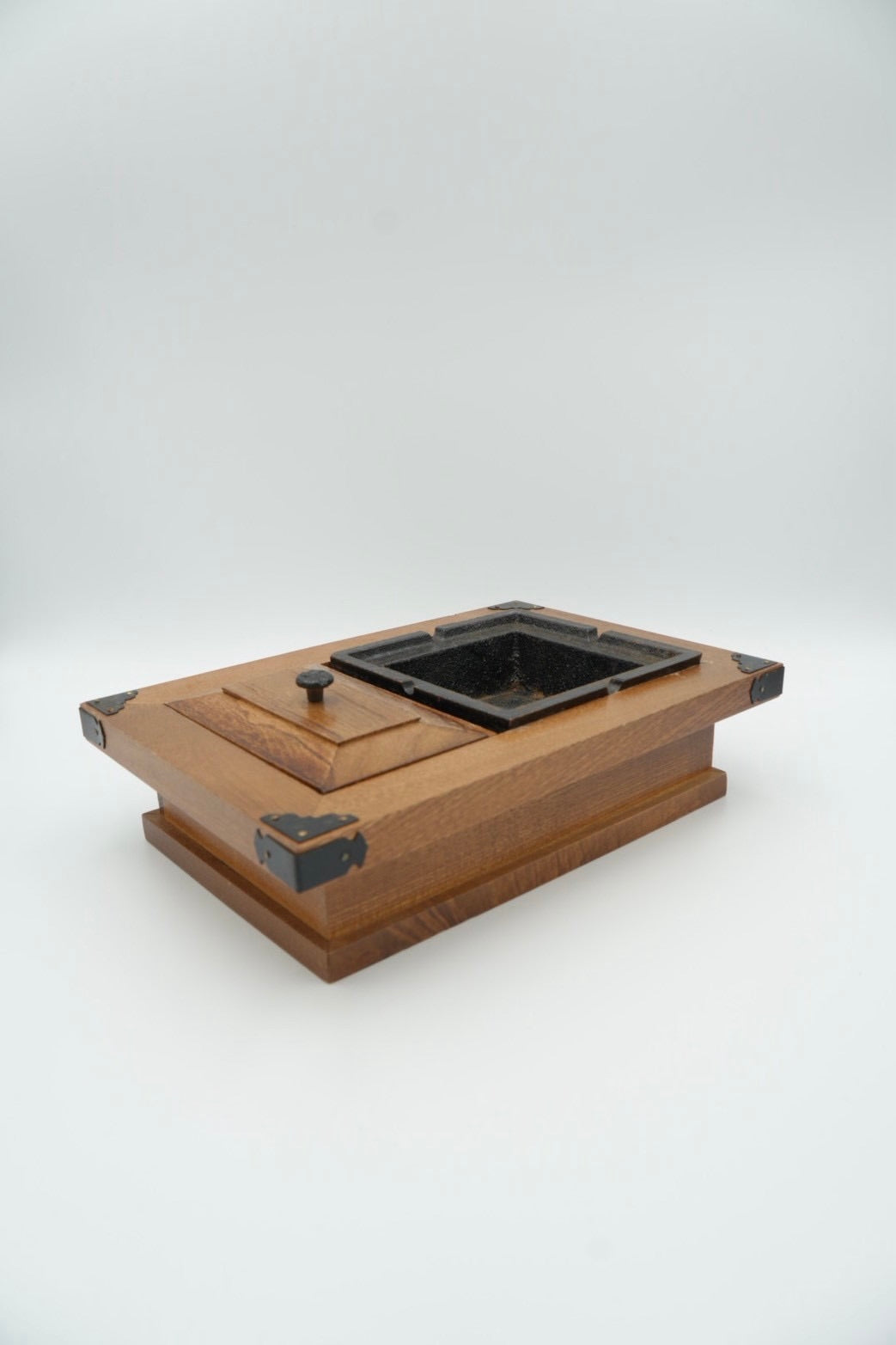 Antique Japanese Tabako-bon Tobacco Tray Set - Meiji to Taisho Period, circa 1890-1920
