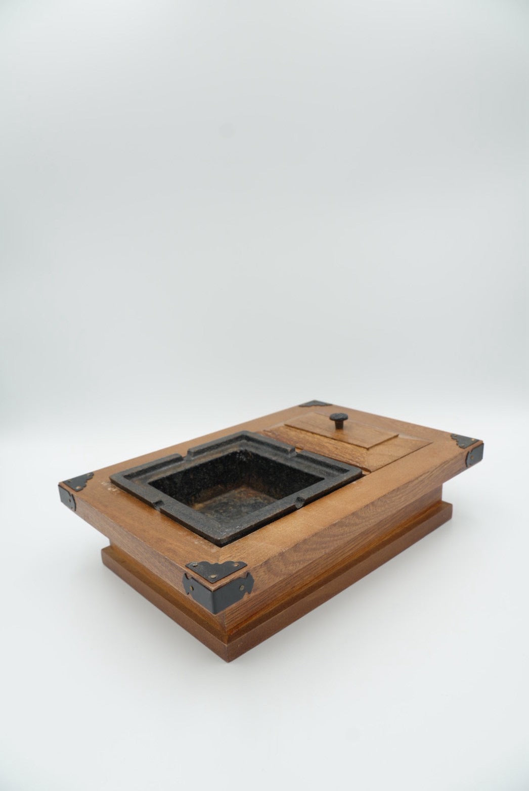 Antique Japanese Tabako-bon Tobacco Tray Set - Meiji to Taisho Period, circa 1890-1920