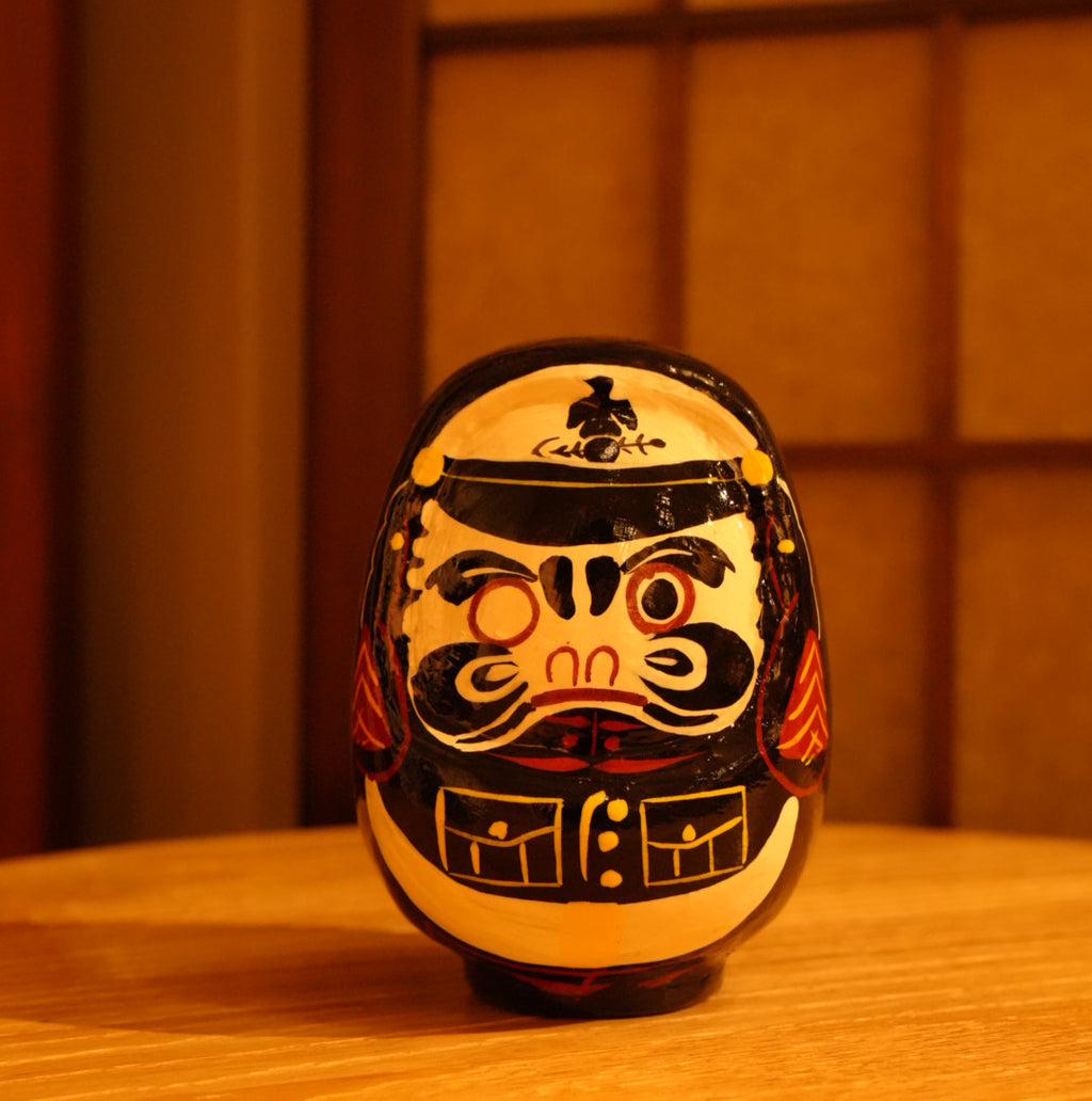 U.S. Marine Corps 250th Anniversary Daruma | 1775–2025 | Rare Wooden Japanese Collectible