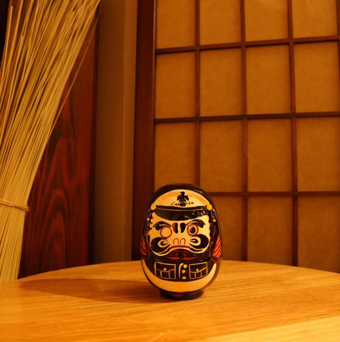 U.S. Marine Corps 250th Anniversary Daruma | 1775–2025 | Rare Wooden Japanese Collectible