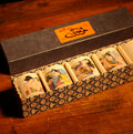 Vintage 1980s Japanese Shunga Sake Cups Set of 5 - Ceramic Collectible