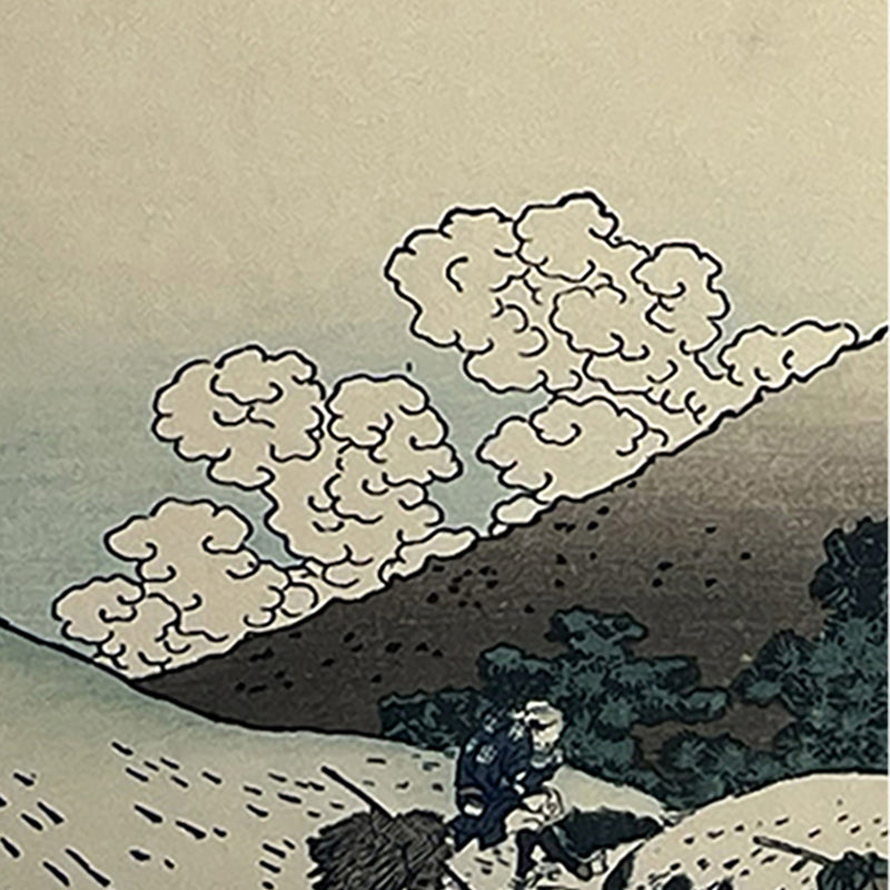A Giant Older Than Generations – Mount Fuji &amp; the Ancient Cedar | 葛飾北斎 Katsushika Hokusai (1760–1849)