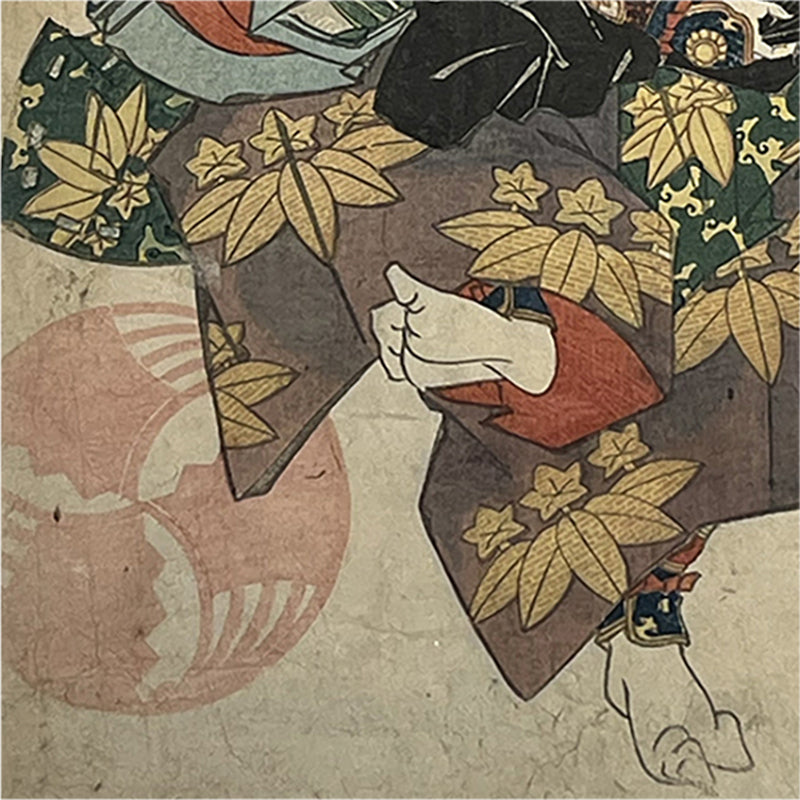 LEGENDARY SAMURAI HERO – Ushiwakamaru in Kabuki | 春梅斎北英 Shunbaisai Hokuei (Birth Unknown–1837)