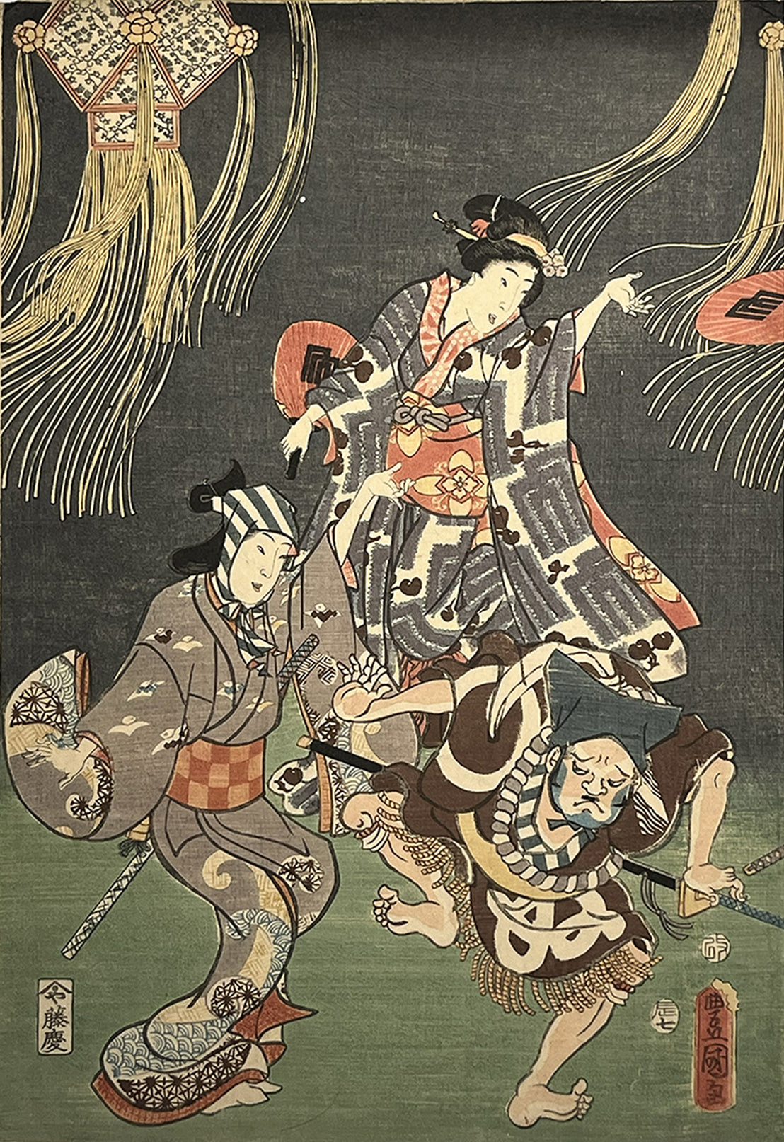 EDO FESTIVAL – Bon Odori, Dance &amp; Celebration | 三代歌川豊国 Utagawa Kunisada / Toyokuni III (1786–1865)