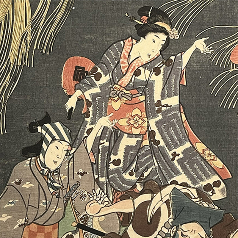 EDO FESTIVAL – Bon Odori, Dance &amp; Celebration | 三代歌川豊国 Utagawa Kunisada / Toyokuni III (1786–1865)