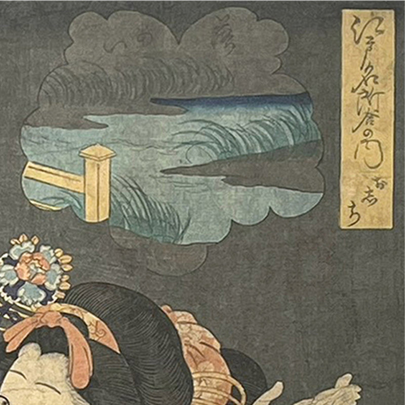 A Woman by the Water — An Intimate Portrait of Edo Beauty — 歌川国輝（二代） / Utagawa Kuniteru II (1830–1874)