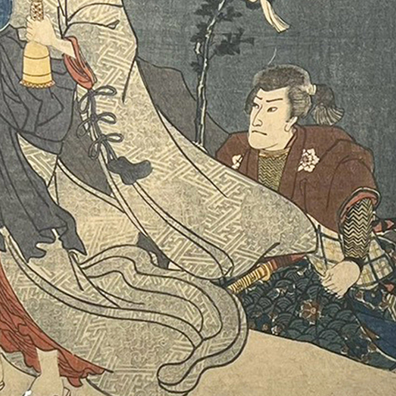 Dark Sorcery in Old Japan — The Woman Who Became Takiyasha / Ashida, from the Sixty-nine Stations of the Kisokaidō — Utagawa Kuniyoshi (1798–1861)