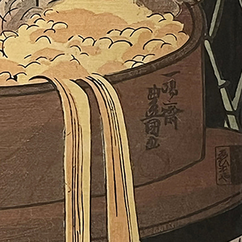 BOILED ALIVE – Ishikawa Goemon’s Legendary Final Moment – 三代歌川豊国 Utagawa Kunisada (1786–1865)