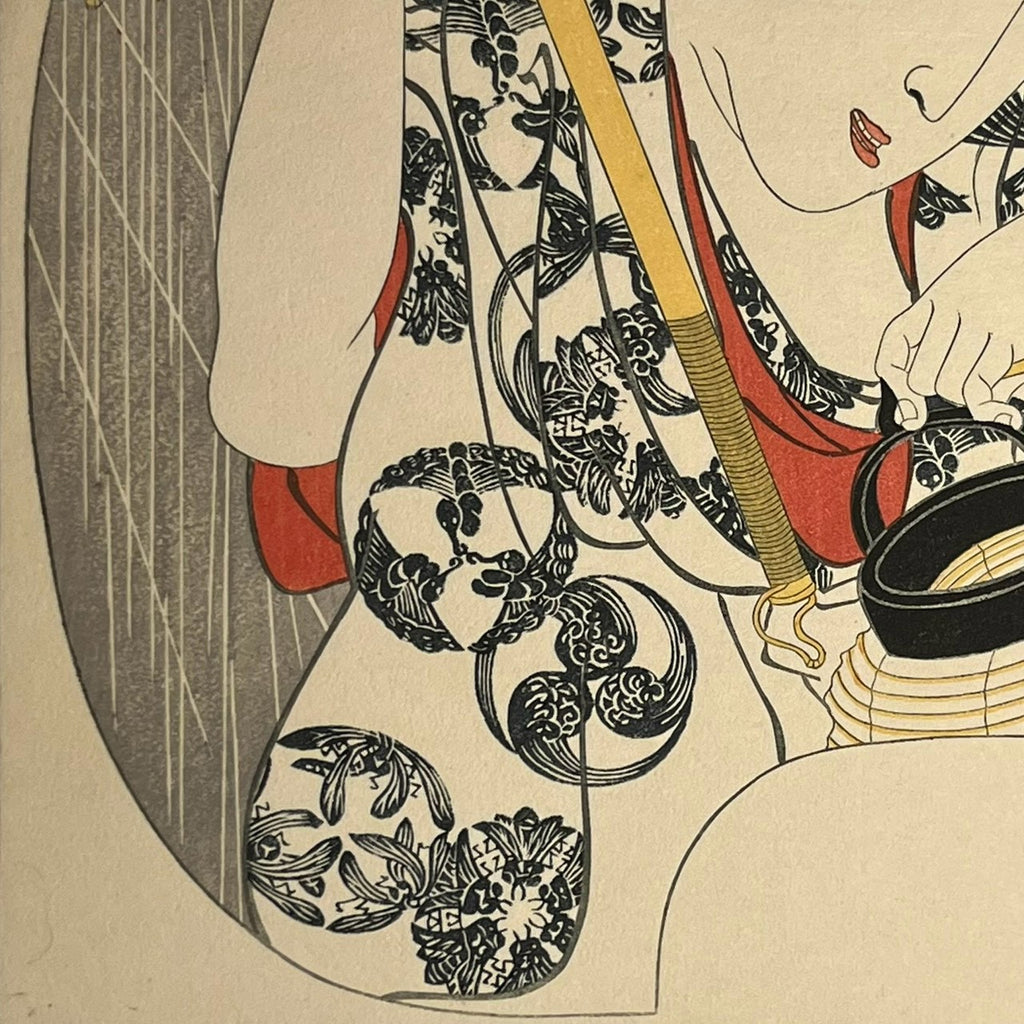 "Rain on the Tenth Day" (Toka no Ame) by Utagawa Kuniyoshi.