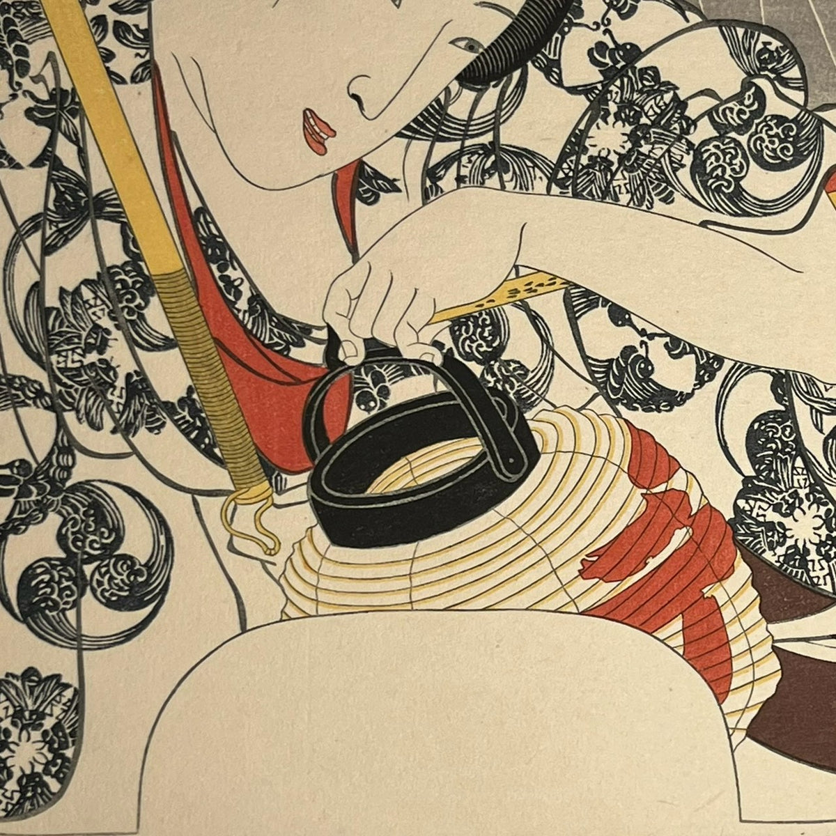 "Rain on the Tenth Day" (Toka no Ame) by Utagawa Kuniyoshi.