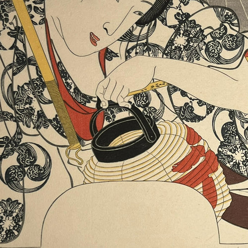 "Rain on the Tenth Day" (Toka no Ame) by Utagawa Kuniyoshi.