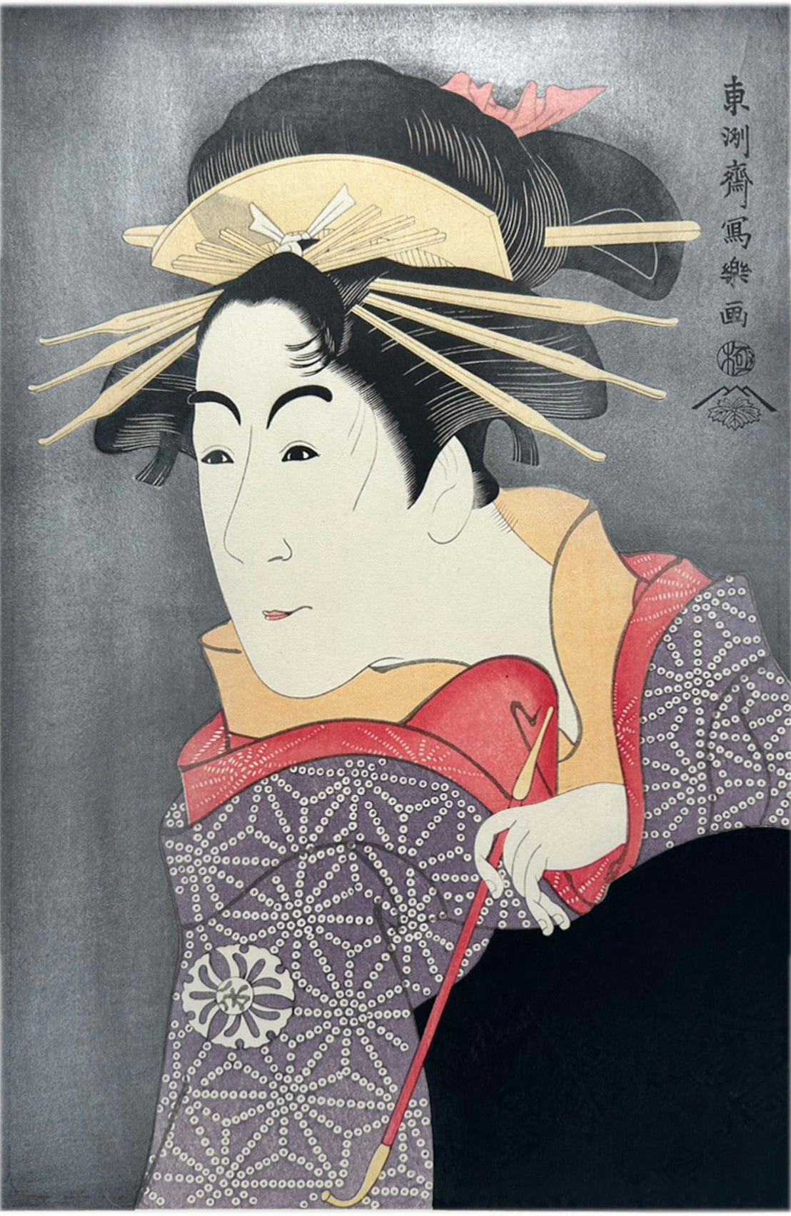 Beauty of Kabuki – An Iconic Woman of Traditional Japan | Tōshūsai Sharaku (active 1794–1795)