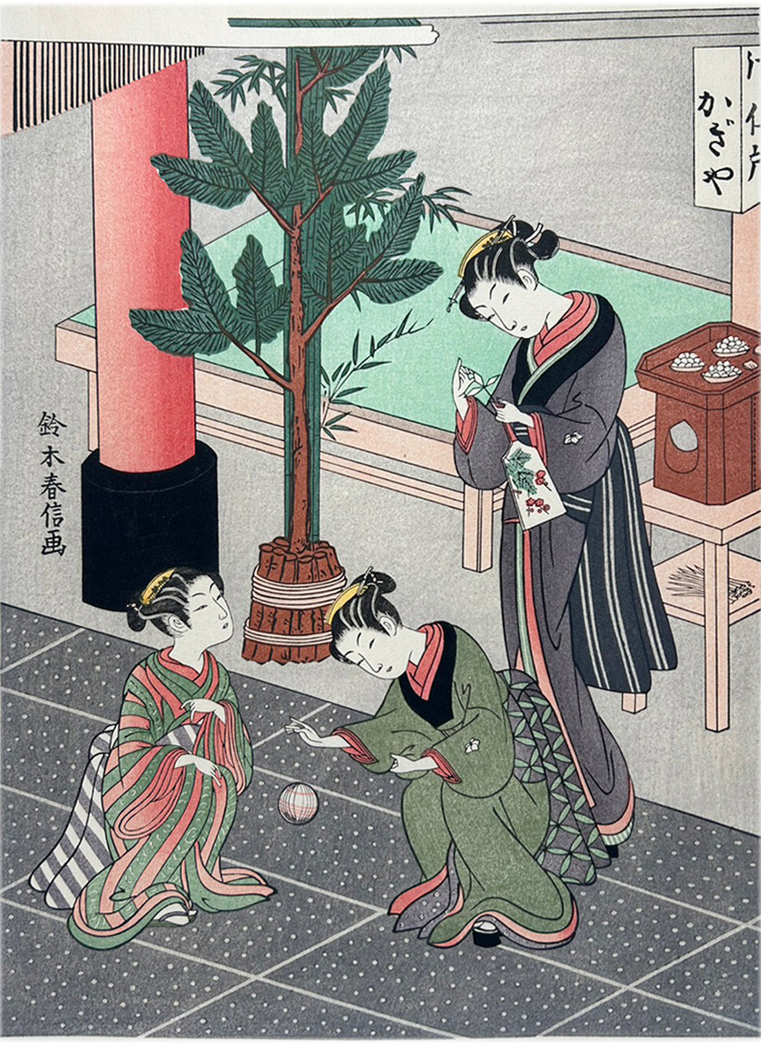 Quiet Living in Old Japan – Three Women Sharing an Everyday Moment | Suzuki Harunobu (c. 1725–1770)