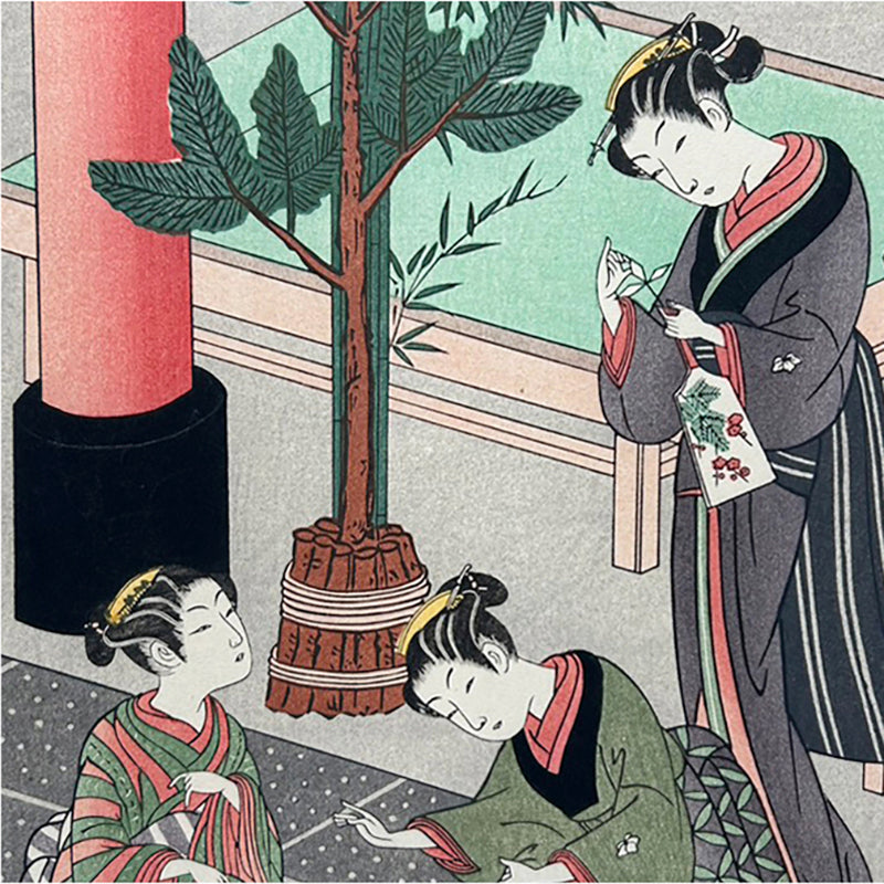 Quiet Living in Old Japan – Three Women Sharing an Everyday Moment | Suzuki Harunobu (c. 1725–1770)