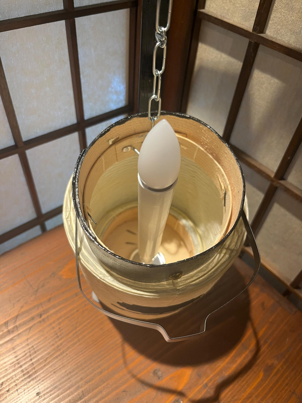 Yumihari Chochin Lantern Lamp | Handcrafted with Traditional Washi Paper